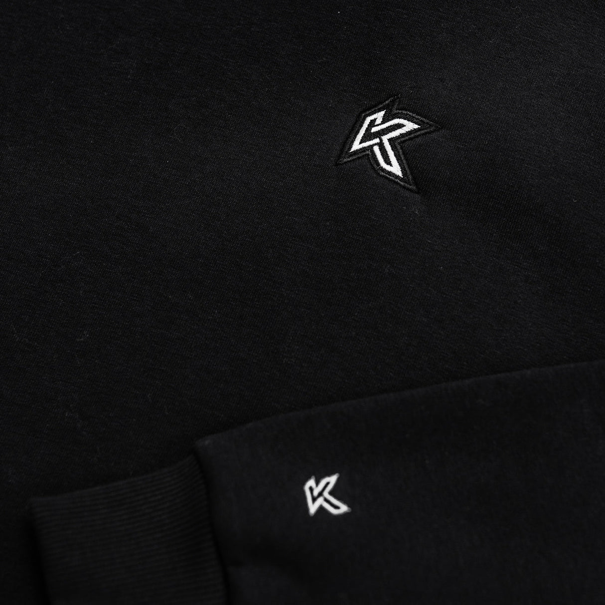 K Icon Hoodie Black