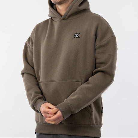 K Icon Hoodie Stone