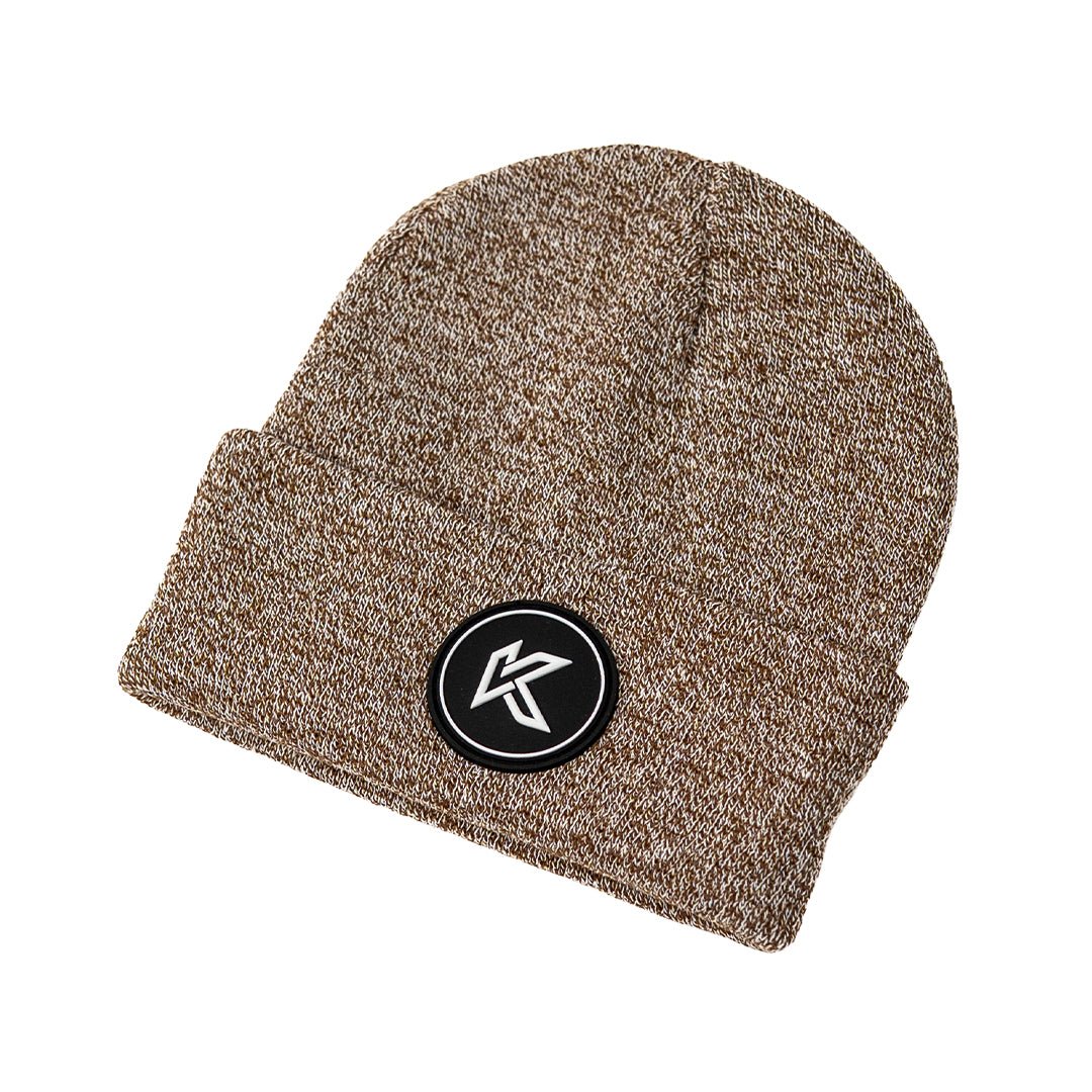 K Icon Oatmeal Beanie