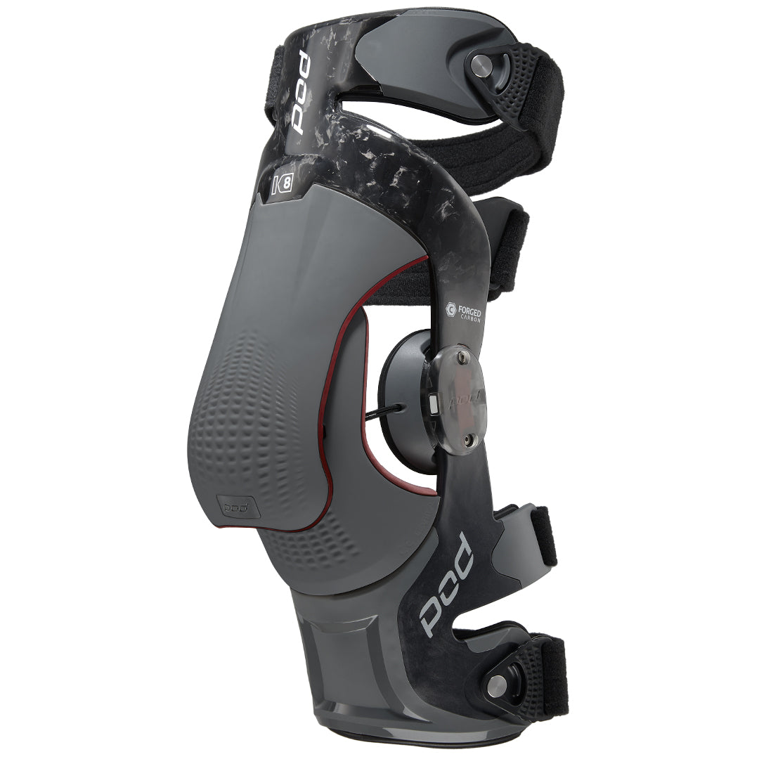 K8 3.0 Knee Brace Pair Carbon Black and Grey