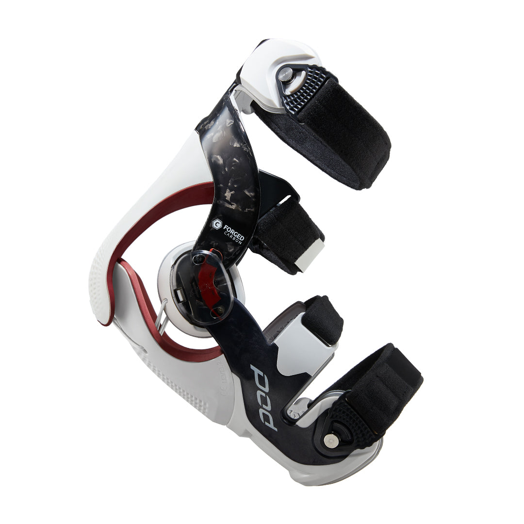 K8 3.0 Knee Brace Pair Carbon Black and White