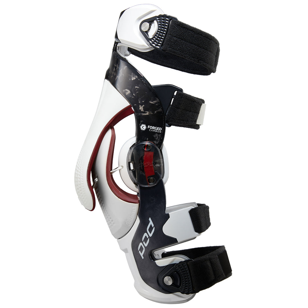 K8 3.0 Knee Brace Pair Carbon Black and White