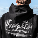 Black Surf Diamond Hoodie