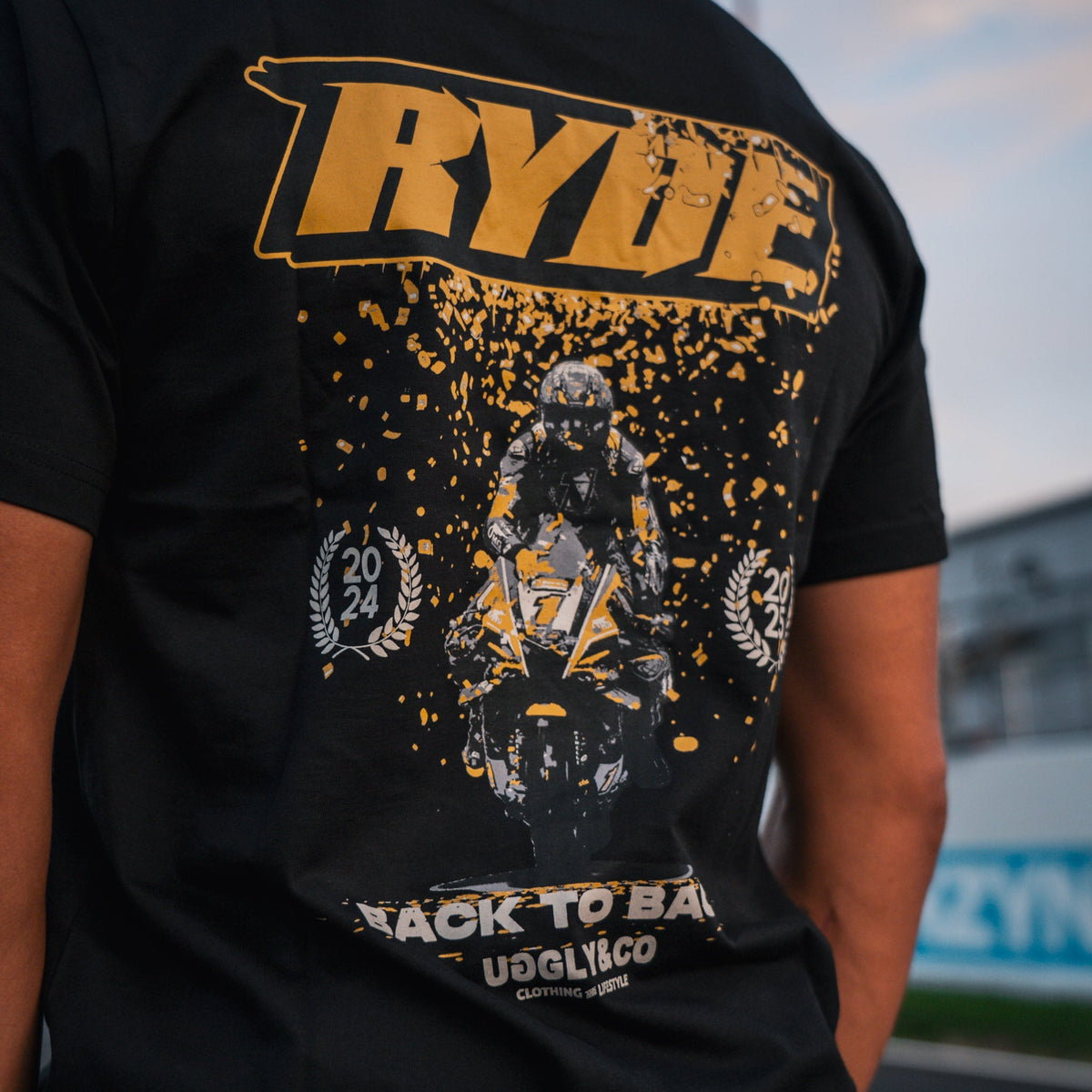 Kyle Ryde Back-to-Back Championship Confetti Tee