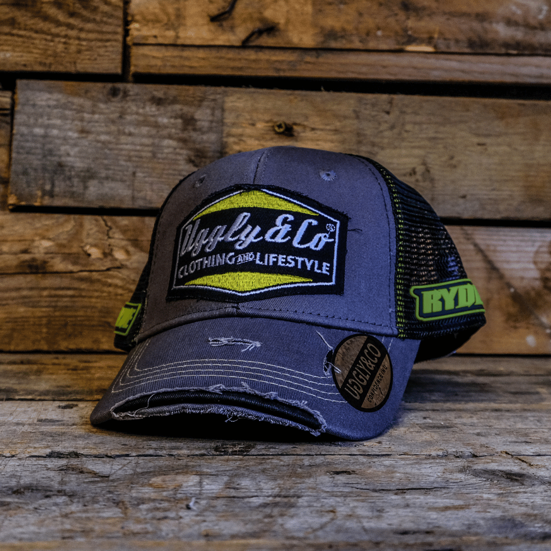 Dark Grey Diamond Trucker Hat x Kyle Ryde #1