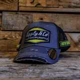 Dark Grey Diamond Trucker Hat x Kyle Ryde #1
