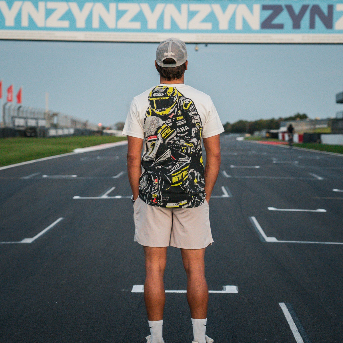 Kyle Ryde White Graphic T-Shirt
