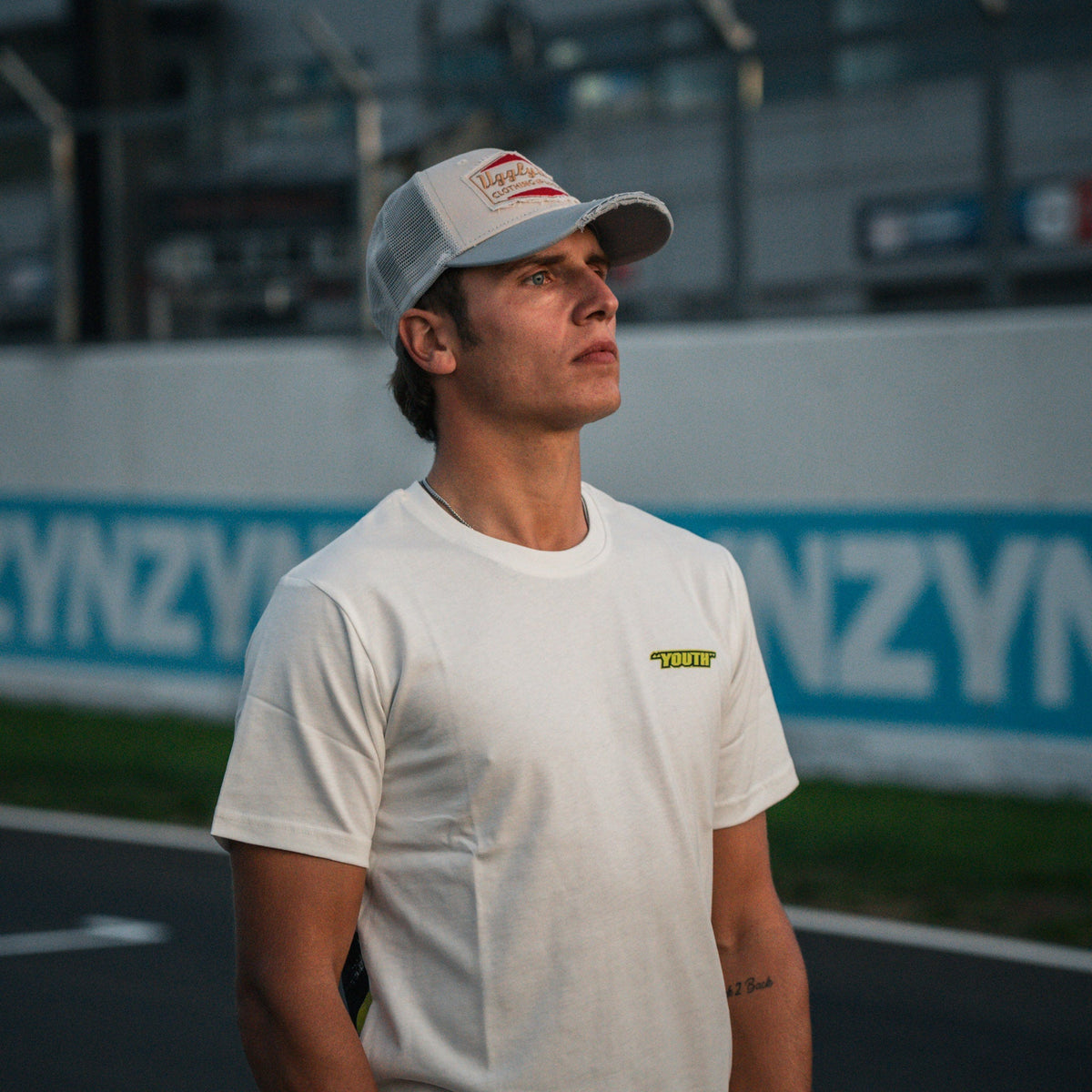 Kyle Ryde White Graphic T-Shirt