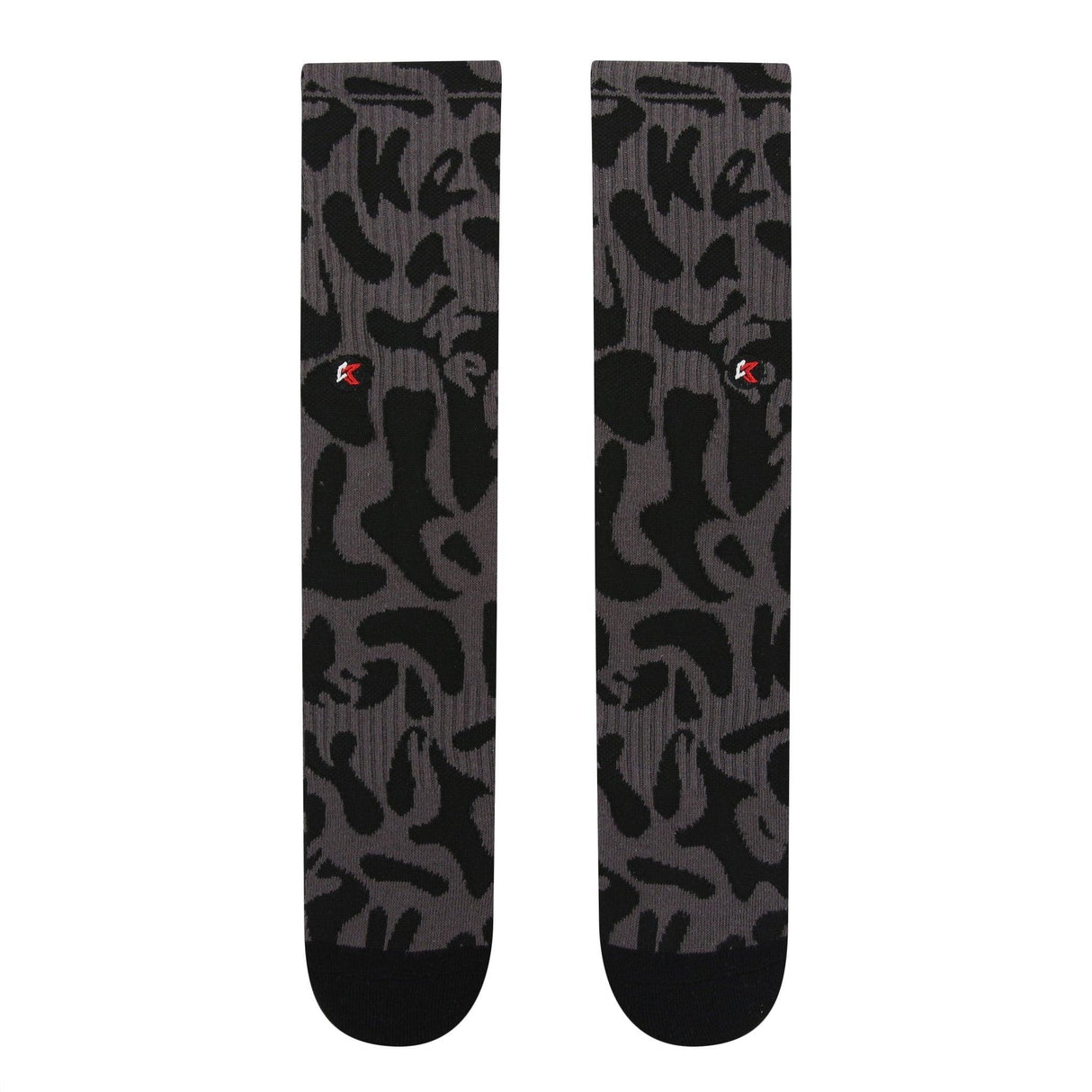 Liquid Black Crew Sock