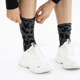 Liquid Black Crew Sock