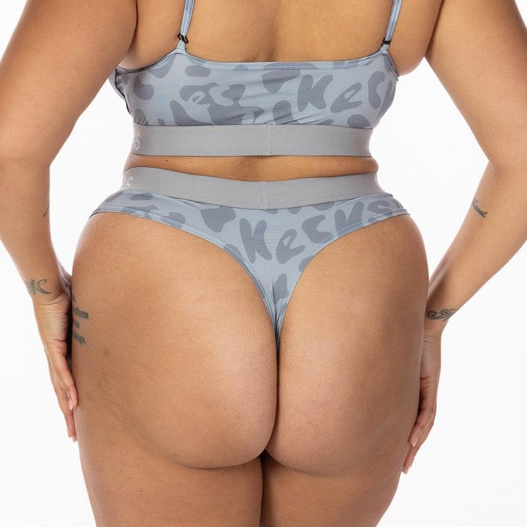 Liquid Grey Lounge Bralette