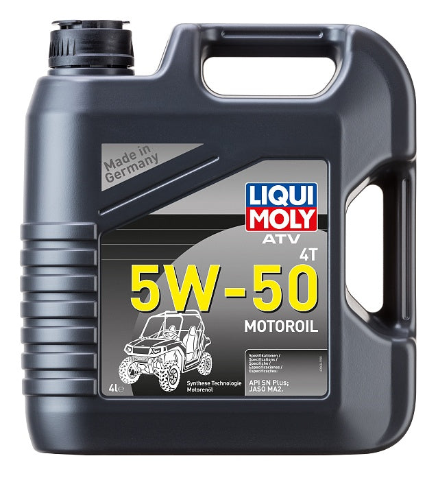 ENGINE OIL ATV 4T 5W-50 4L LIQUI MOLY - 20738