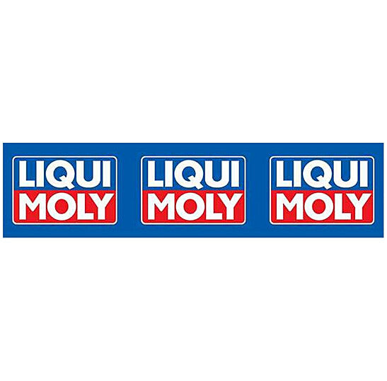 FREE* LIQUI MOLY HORIZONTAL BANNER LOGO 400 X 100 CM