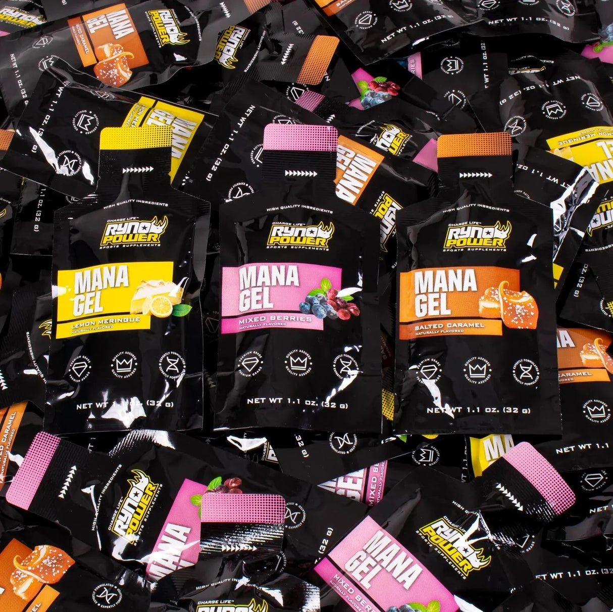 Ryno Power Mana Gel - Mixed Berries