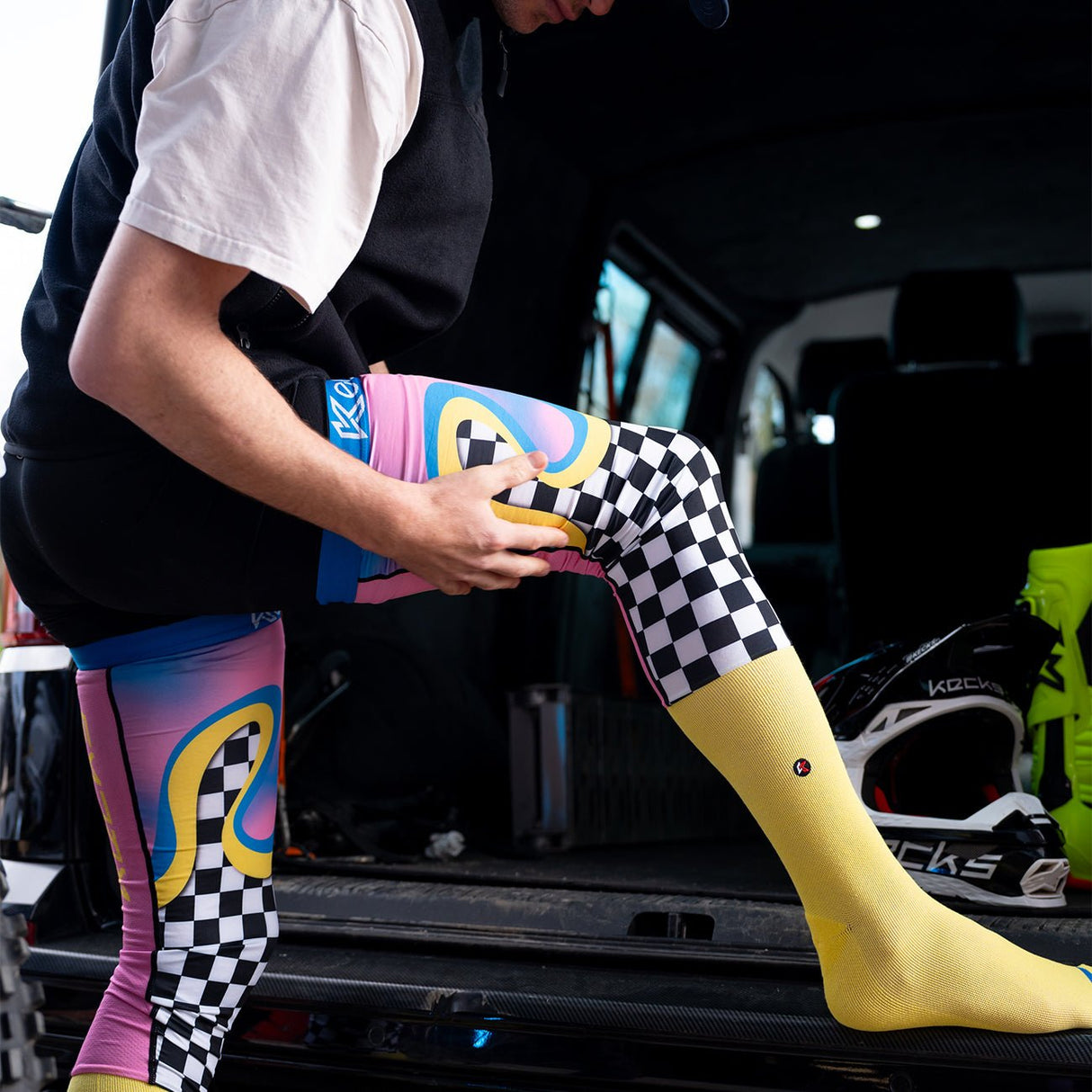 Meltdown Moto Sock