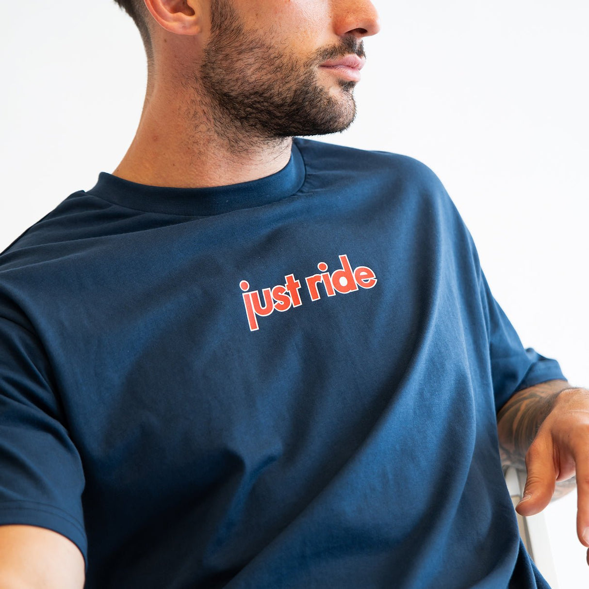 Members Navy Tee