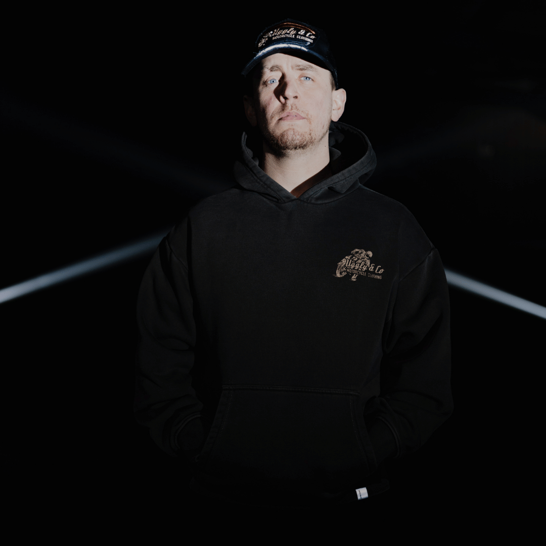 Olive Flattrack Hoodie