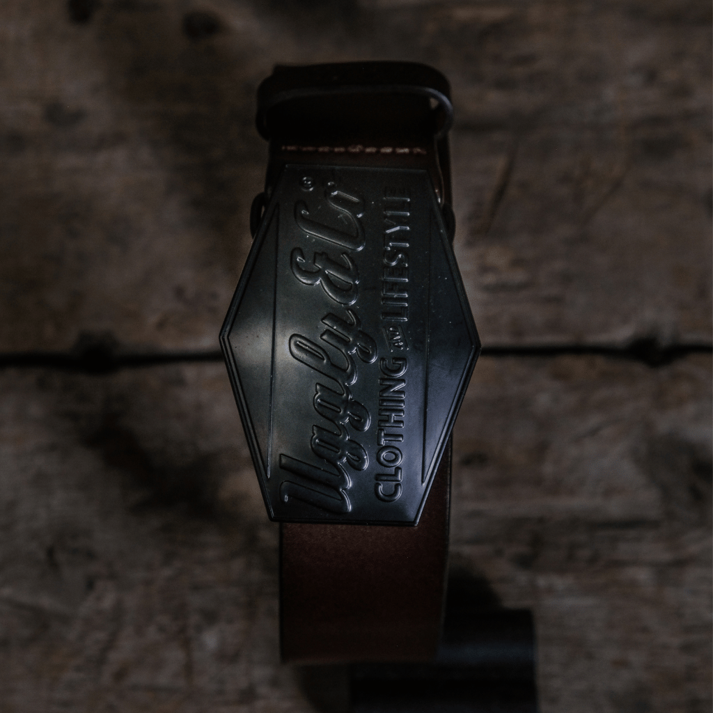 Leather Diamond Belt