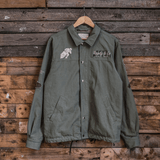 Green Flattrack Moto Shacket