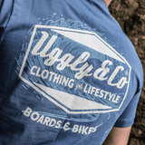 Blue Surf Diamond Tee