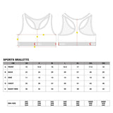 Liquid Grey Sports Bralette