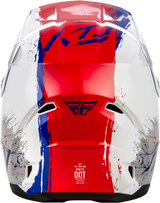 Kinetic Youth Drip Helmet - Red/White/Blue