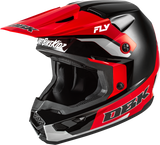 Kinetic DBK Special Edition Helmet - Black/Red/Grey