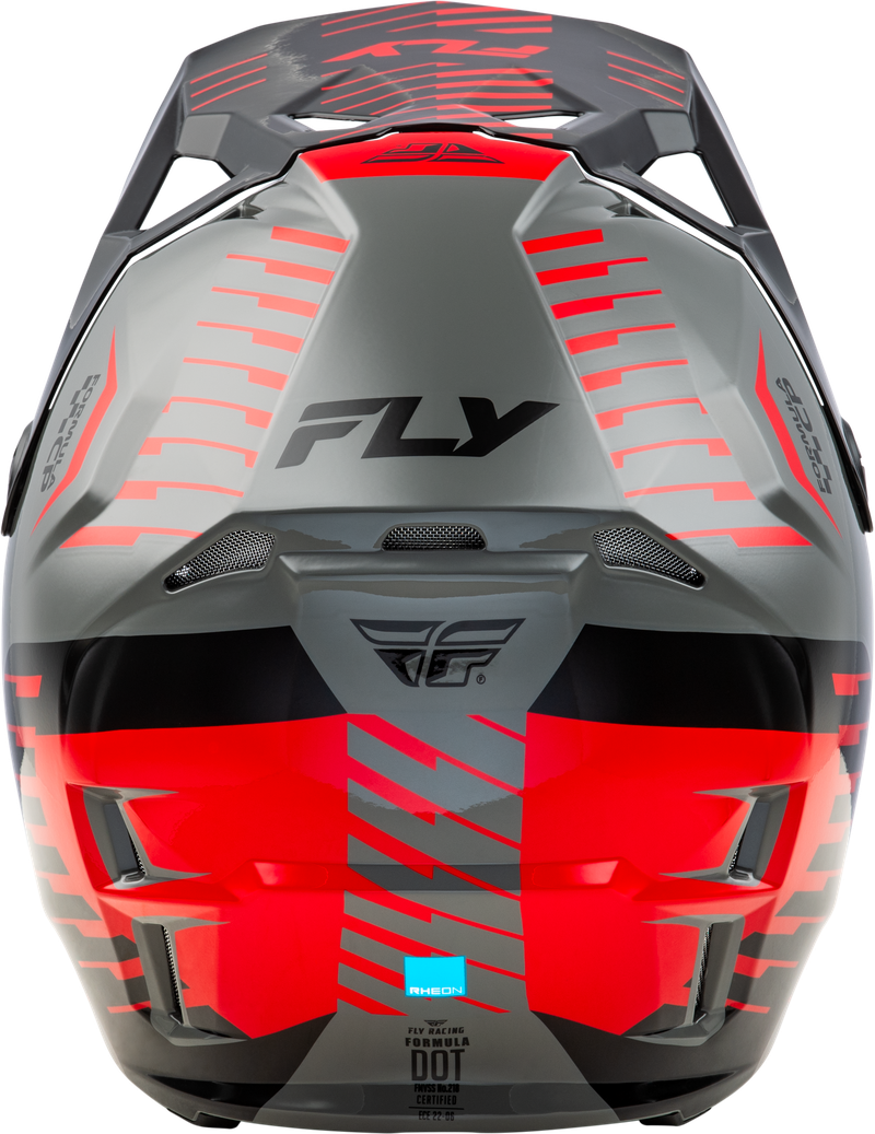 Formula CP Slice Helmet - Grey/Red/Black