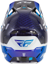Formula S Byte Carbon Helmet  - Carbon/Blue/White
