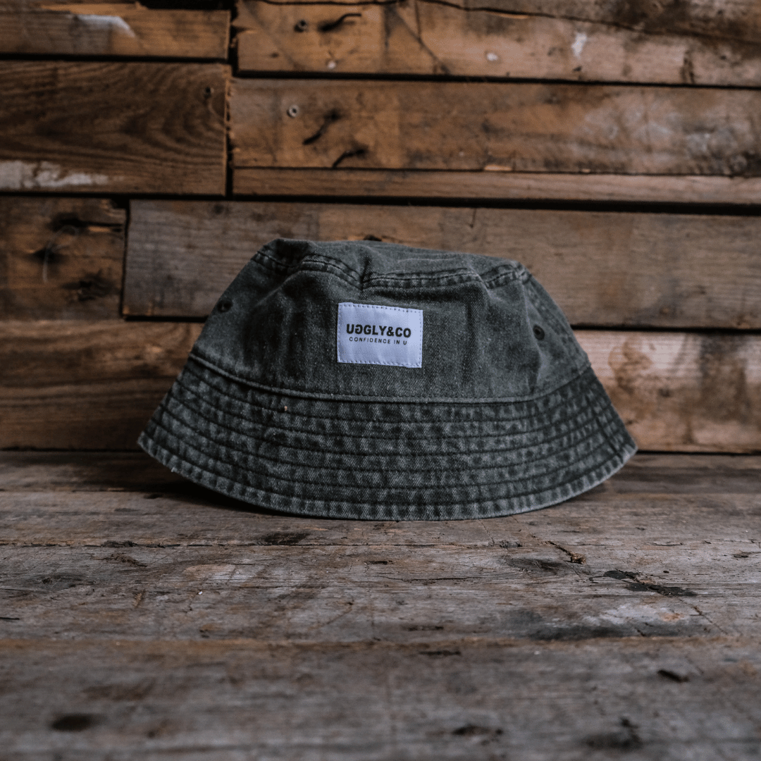 Acid Wash Khaki Bucket Hat