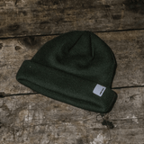 Olive 'Fisherman' Beanie