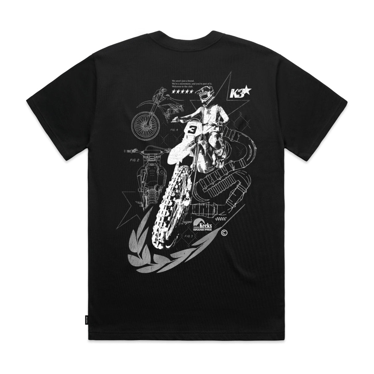 Phase Black Tee