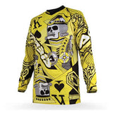 Acerbis MX Poker Jersey Yellow - XX-Large