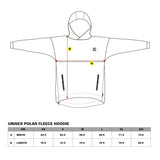 Polar Fleece Hoodie Sand / Black