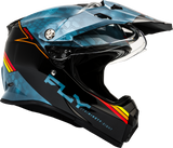 Kinetic Trekker Kryptek Helmet - Slate/Black/Red