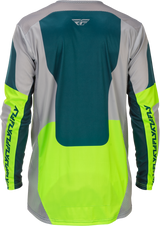 Lite 2026 Jersey - Grey/Lime/Teal