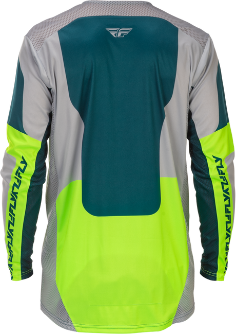 Lite 2026 Jersey - Grey/Lime/Teal