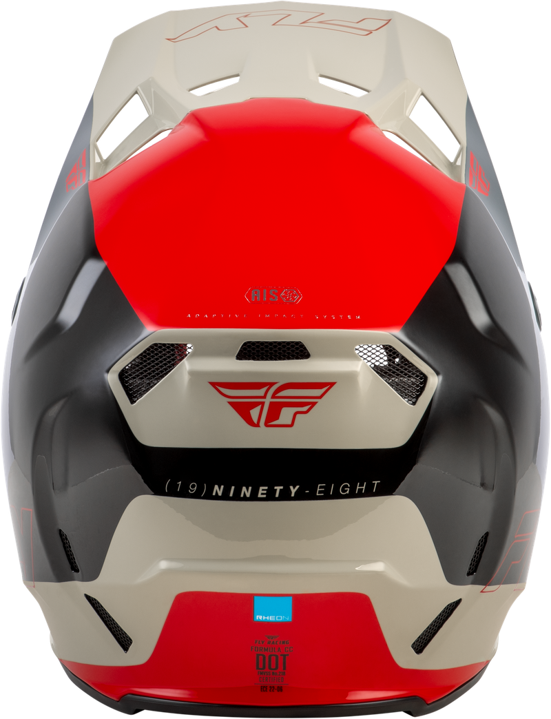 Formula CC Glide Helmet - Black/Red/Grey