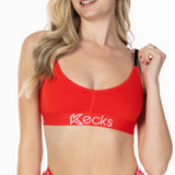 Red Modal Lounge Bralette