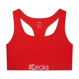Red Modal Sports Bralette