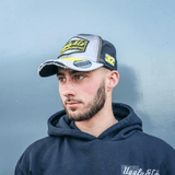 Two Stroke Smoker Grey Trucker Cap