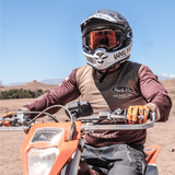 No.1 Brown Vintage Motocross Jersey