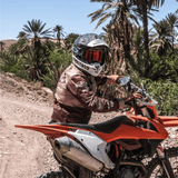 No.1 Brown Vintage Motocross Jersey