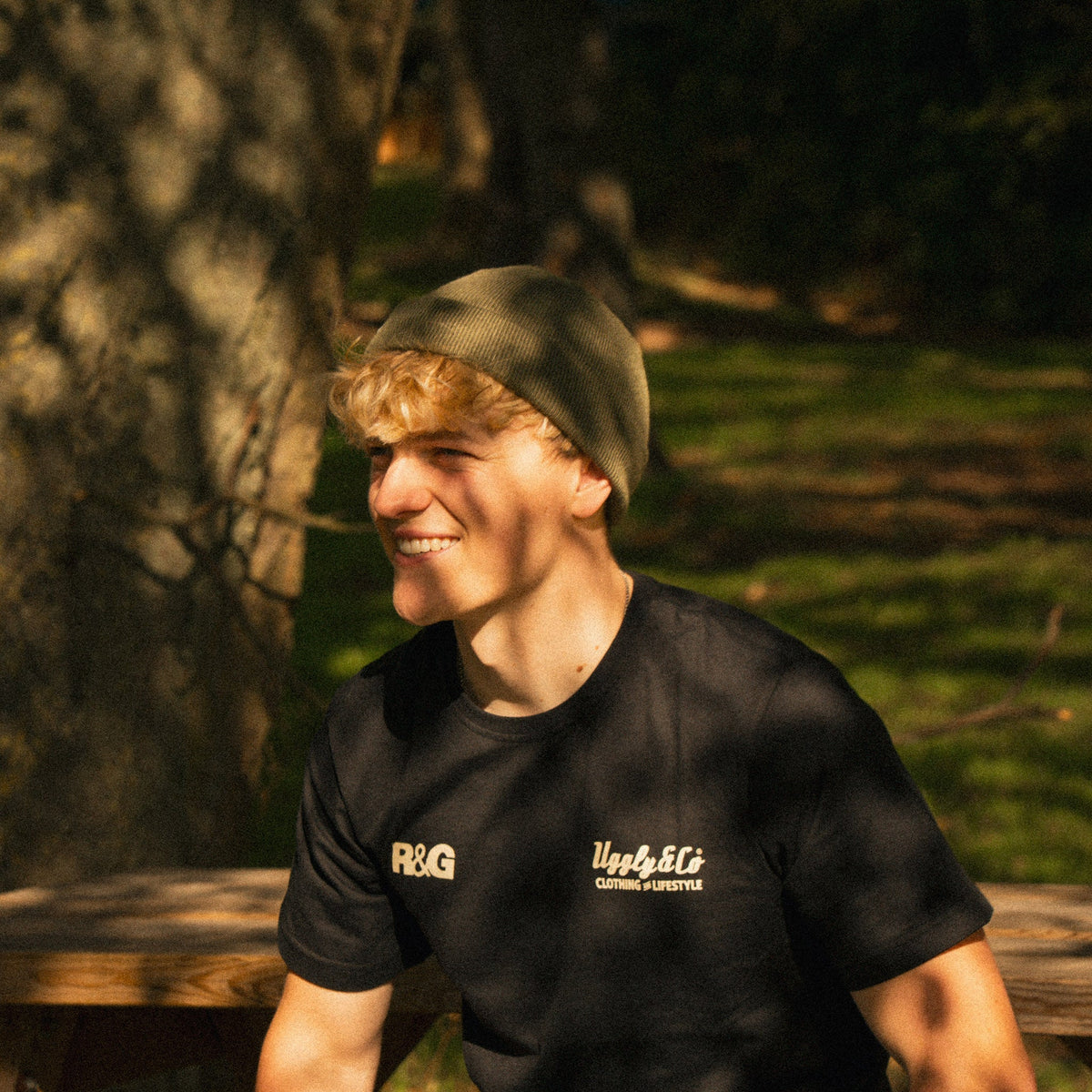 Olive 'Fisherman' Beanie