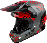 Formula CP Slice Helmet - Grey/Red/Black
