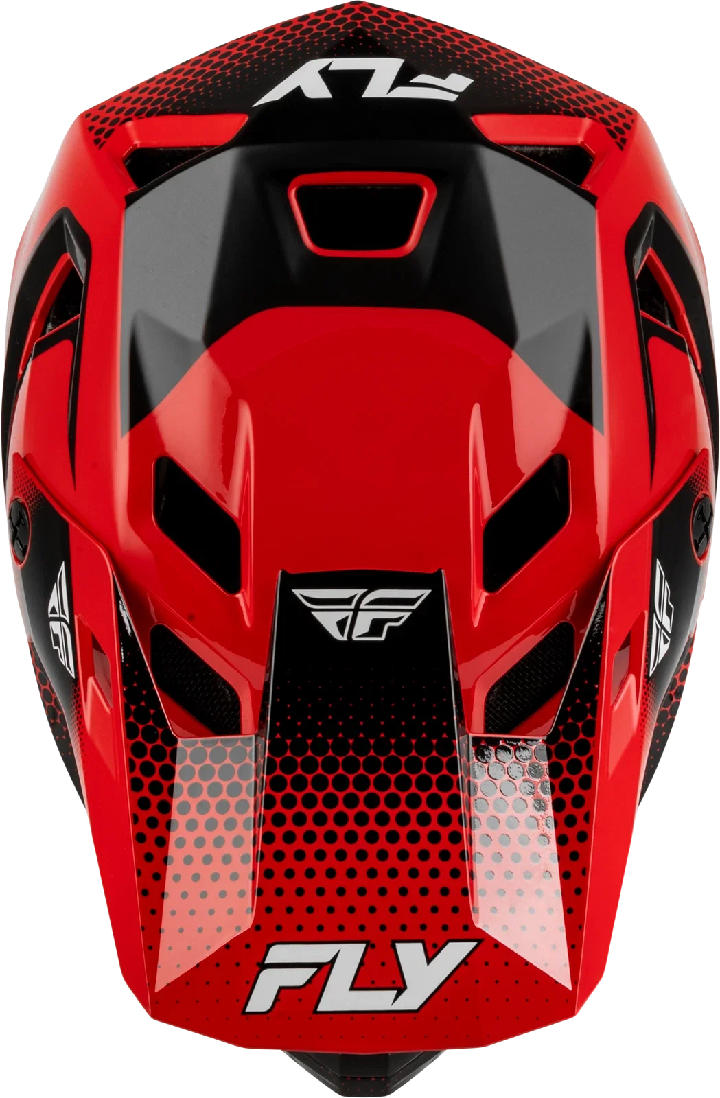Fly Racing Youth Rayce Sonar Bicycle Helmet - Red/Black/White