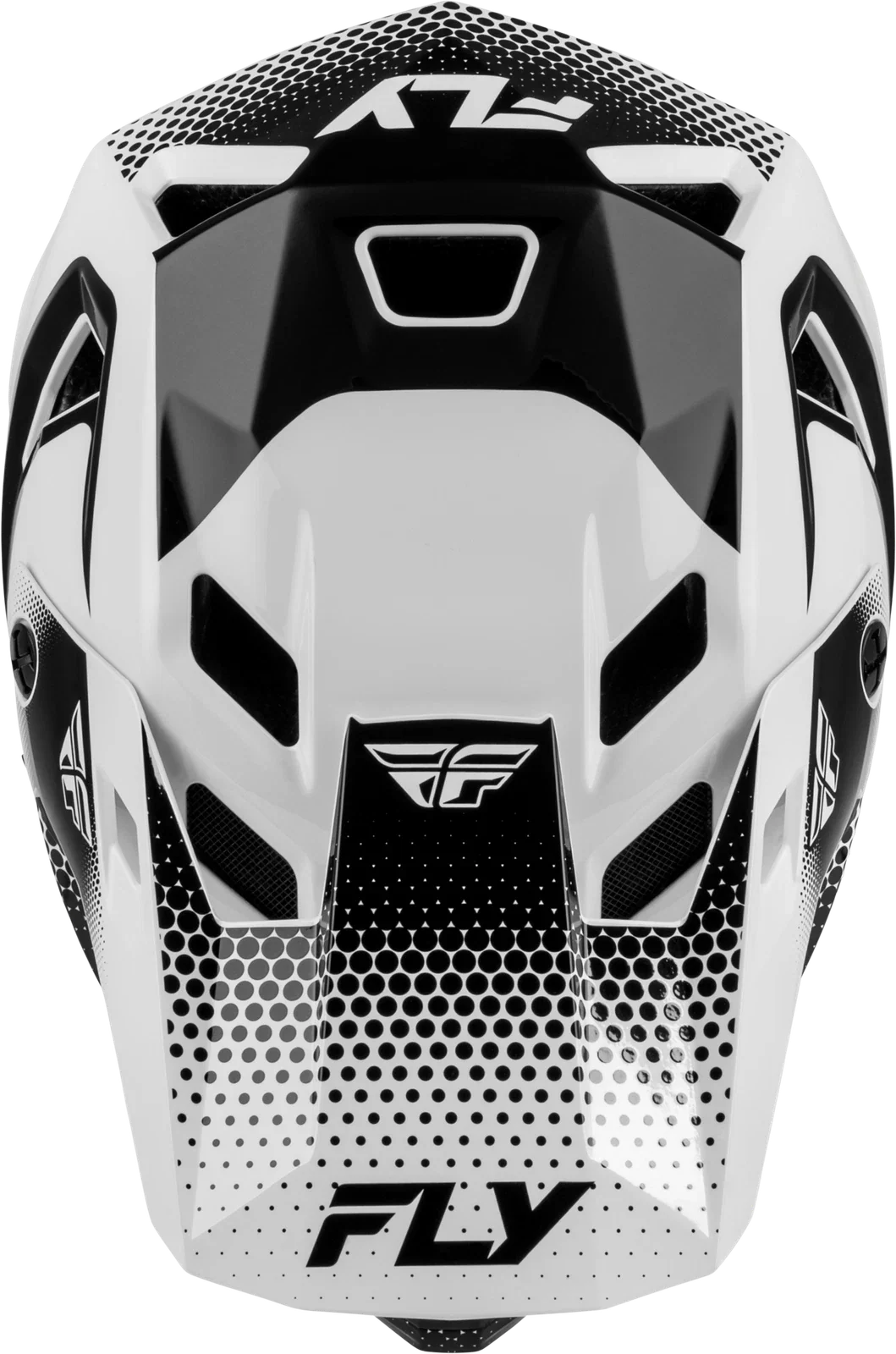 Fly Racing Youth Rayce Sonar Bicycle Helmet - Black/White