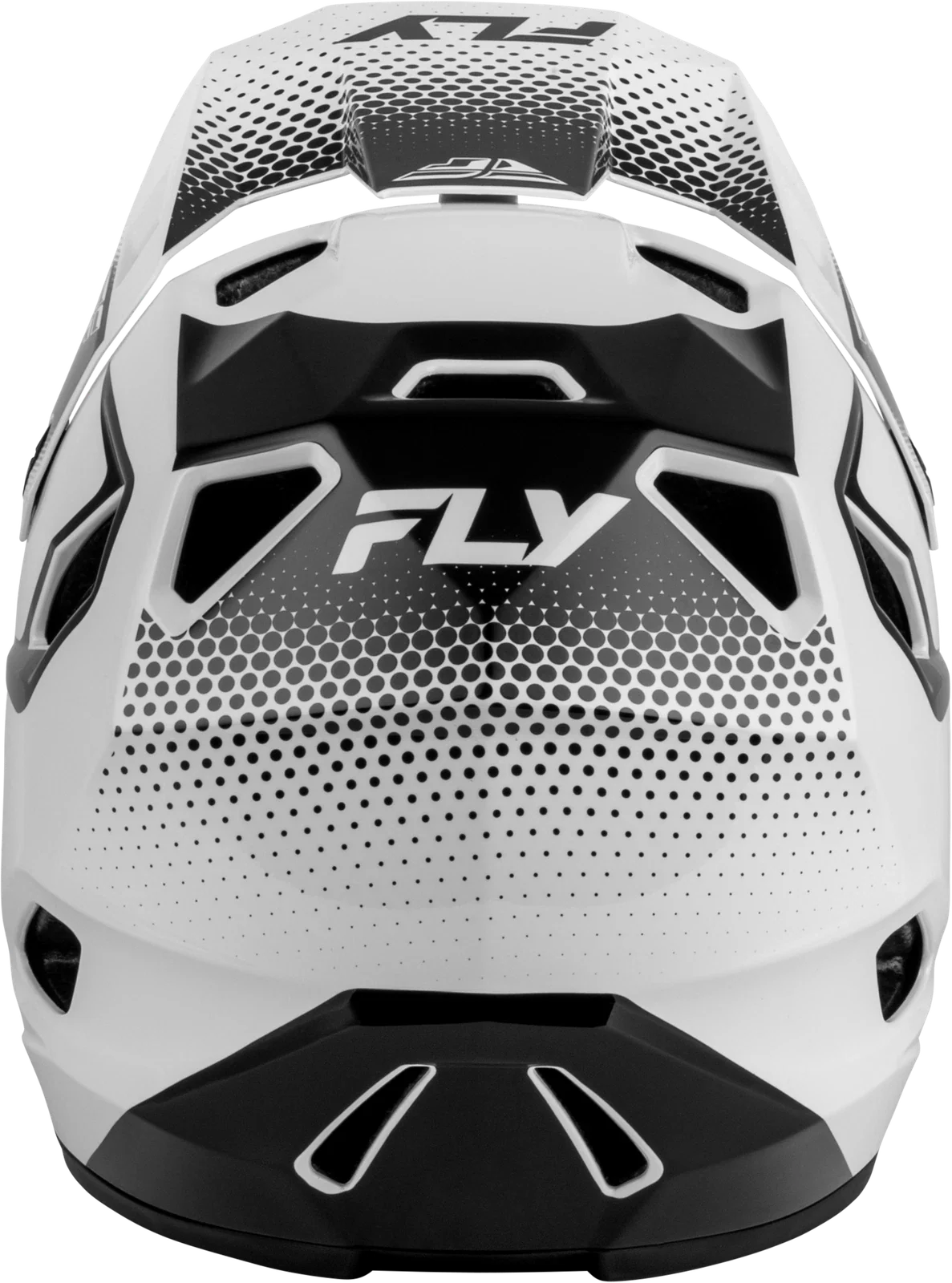 Fly Racing Youth Rayce Sonar Bicycle Helmet - Black/White