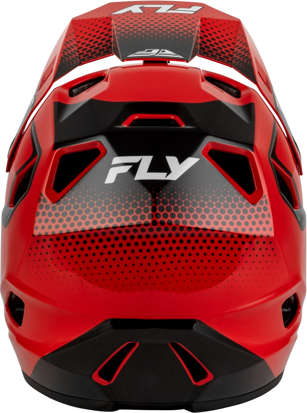 Fly Racing Youth Rayce Sonar Bicycle Helmet - Red/Black/White