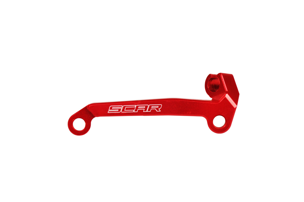 SCAR Racing Clutch Cable Guide Red 2006-2015 Kawasaki KX 450 F